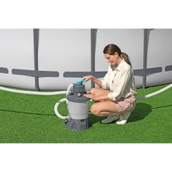 Filtre a sable / pompe de filtration pour piscine jusqu'a 18 m3- Bestw