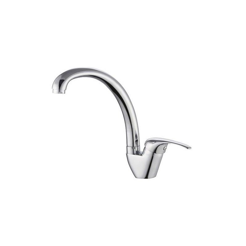 Mitigeur évier de cuisine - Chrome - Cartouche céramique Ø 35 mm -