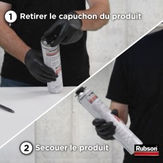 Pistolet mousse expansive - RUBSON - Anti-goutte - Visse de dosage