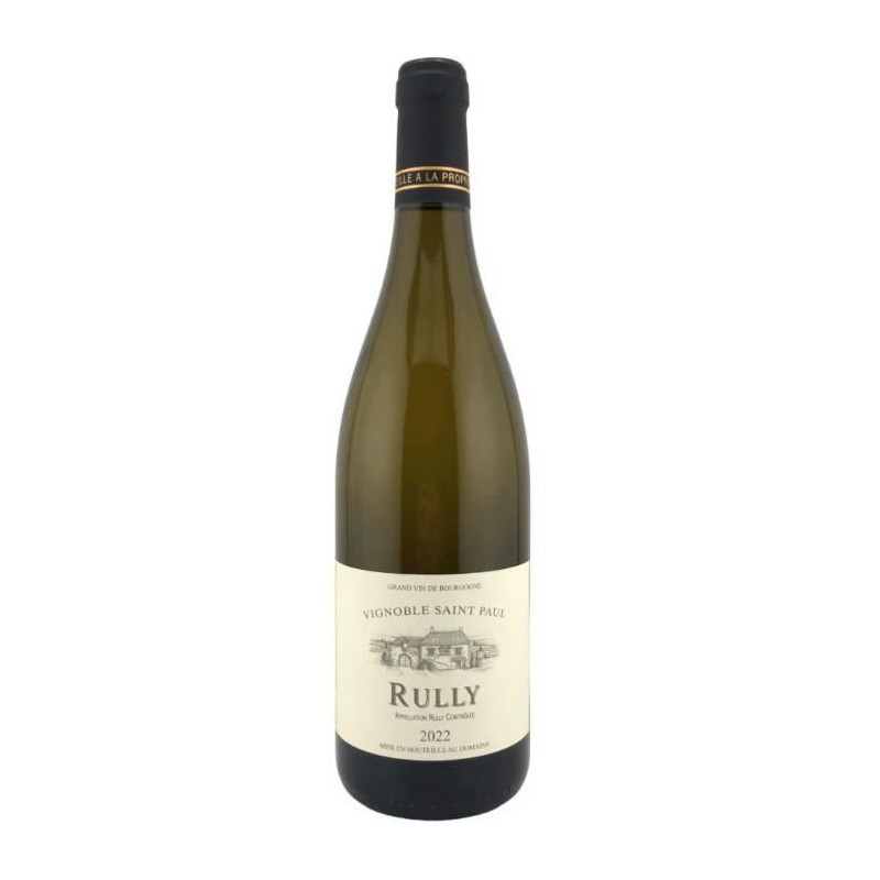 Vignoble Saint Paul 2022 Rully - Vin blanc de Bourgogne