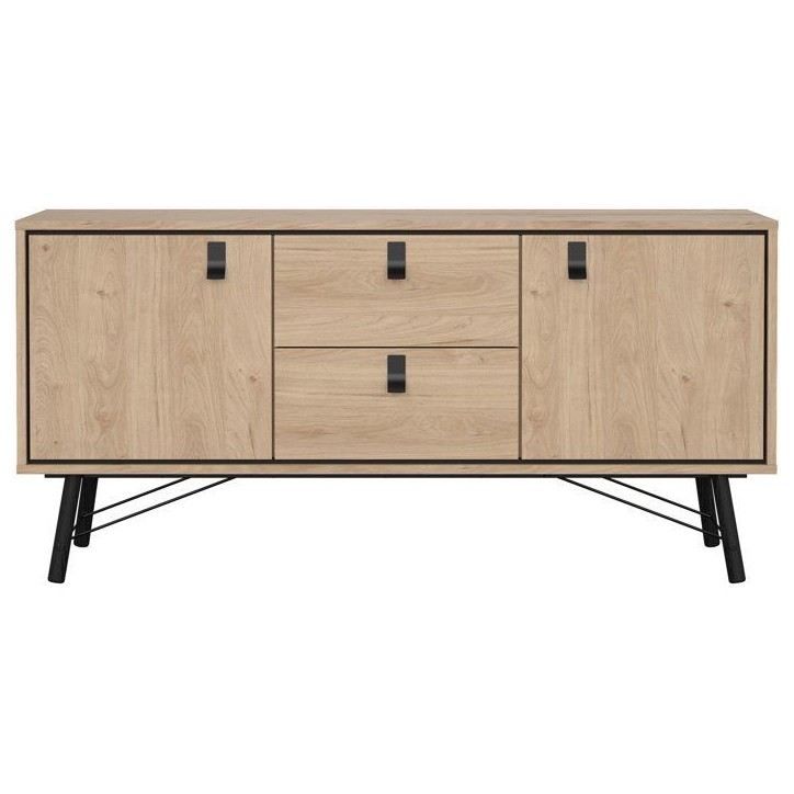 Buffet RY - Chene Jackson Hickory - 2 portes, 2 tiroirs - 150,3 x 40,1 x 72,2 cm Buffet RY - Chene Jackson Hickory - 2 portes, 2 tiroirs - 150,3 x 40,1 x 72,2 cm
