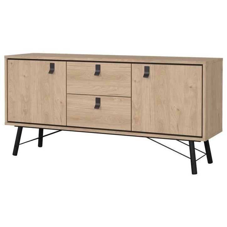 Buffet RY - Chene Jackson Hickory - 2 portes, 2 tiroirs - 150,3 x 40,1 x 72,2 cm Buffet RY - Chene Jackson Hickory - 2 portes, 2 tiroirs - 150,3 x 40,1 x 72,2 cm