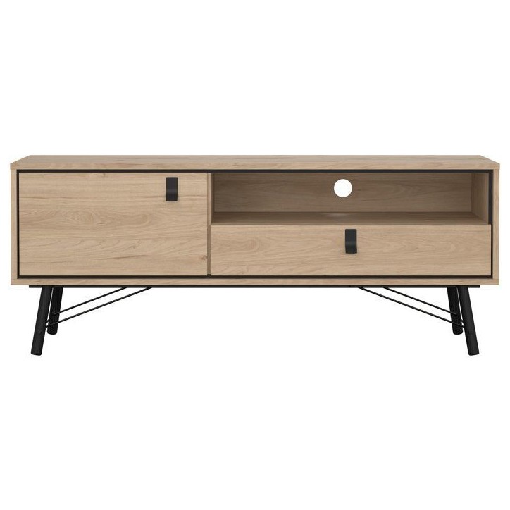 Meuble TV RY - Chene Jackson Hickory - 150,3 x 40,1 x 59,6 cm