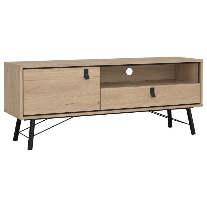 Meuble TV RY - Chene Jackson Hickory - 150,3 x 40,1 x 59,6 cm
