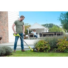 RYOBI - Coupe-bordures 18V ONE+ HYBRIDE - Ø coupe 25-30 cm - Ø fil 1 x 1,6 mm + batterie 2,5 Ah & chargeur + RAC155 - RLT1831H