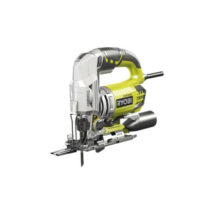 RYOBI - Scie sauteuse 680 W - 500-3 100 cp/min - 105 mm bois + coffret, buse d'aspiration, 5 lames & clé hexagonale - RJS1050-K RYOBI - Scie sauteuse 680 W - 500-3 100 cp/min - 105 mm bois + coffret, buse d'aspiration, 5 lames & clé hexagonale - RJS1050-K