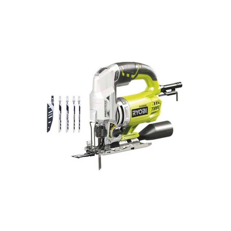RYOBI - Scie sauteuse 600 W - 500-3 100 cp/min - 85 mm bois + coffret,
