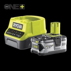 RYOBI - Tondeuse poussée 18V ONE+ - Ø coupe 37 cm - ramassage et mul