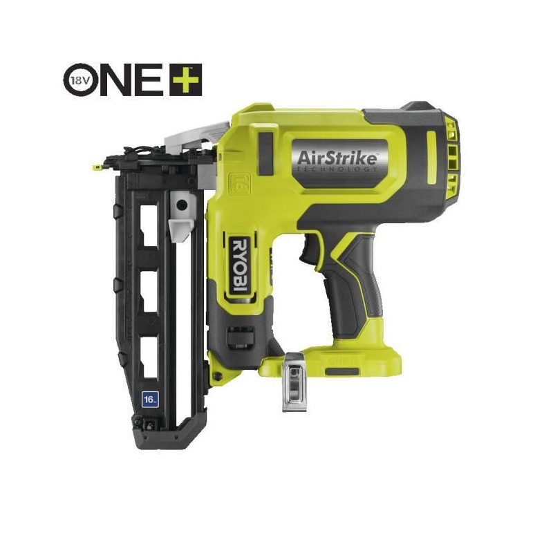 RYOBI - Cloueur de finition 16G a air comprimé 18V ONE+ pointe de 19