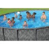 Kit piscine hors sol tubulaire BESTWAY - APX 365™ - 671 x 132 cm - R