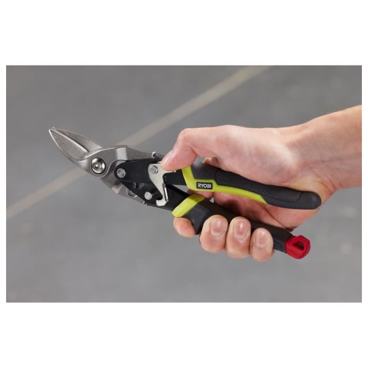 Jeu de 3 cisailles aviation - RYOBI - Universelle, passe-franc droite, passe-franc gauche Jeu de 3 cisailles aviation - RYOBI - Universelle, passe-franc droite, passe-franc gauche