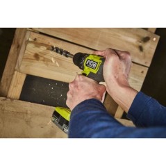RYOBI - Perceuse-visseuse a percussion BRUSHLESS 18V ONE+ 54 Nm - 2 ba