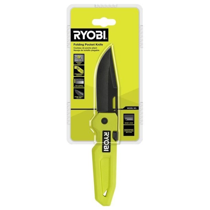 RYOBI - Couteau de poche - RHCKF-3 RYOBI - Couteau de poche - RHCKF-3