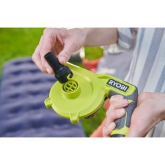 Gonfleur dégonfleur - RYOBI - 4V - Gros débit : 200 L/min - Livré a