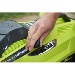 Tondeuse électrique filaire RYOBI 1500W coupe 36cm RLM15E36H