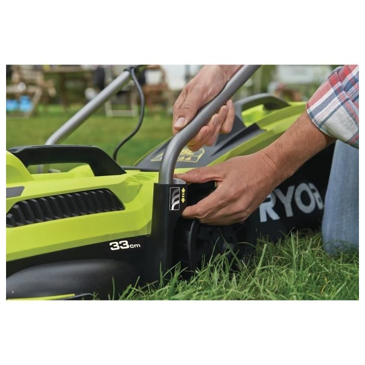 Tondeuse électrique filaire RYOBI 1500W coupe 36cm RLM15E36H Tondeuse électrique filaire RYOBI 1500W coupe 36cm RLM15E36H