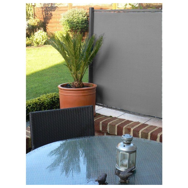 Natte brise-vue - NATURE - 200 g - Anthracite - 3 x 1 m Natte brise-vue - NATURE - 200 g - Anthracite - 3 x 1 m