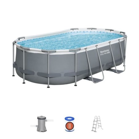 Kit Piscine hors sol tubulaire BESTWAY - Steel Pro MAX™ - 427 x 250
