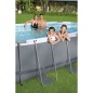 Kit Piscine hors sol tubulaire BESTWAY - Steel Pro MAX™ - 427 x 250 x 100 cm - Ovale (Avec filtre a cartouche, 1 cartouche et