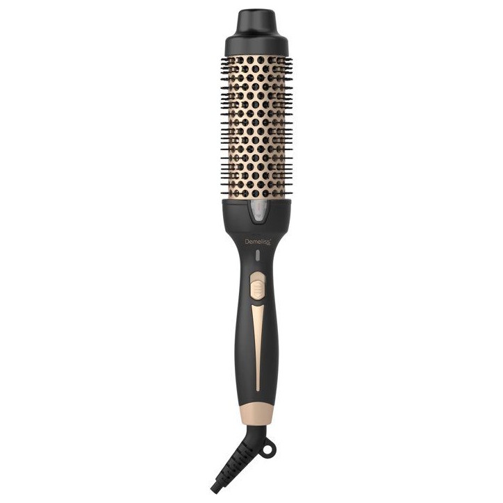 Brosse soufflante - SAINT ALGUE - Demeliss Volume Brush - 52 W - Température unique - Noir / Or Brosse soufflante - SAINT ALGUE - Demeliss Volume Brush - 52 W - Température unique - Noir / Or