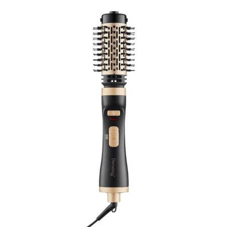 Brosse soufflante rotative - SAINT ALGUE - Demeliss Salon Blow Brush - 1000 W - 2 tetes - 3 températures - Noir / Or