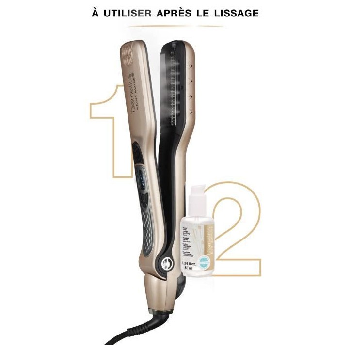 Coffret Premium - SAINT ALGUE Demeliss TITANIUM Elixir Ritual - Lisseur Vapeur Ultra Puissant + Soin Sublimateur Coffret Premium - SAINT ALGUE Demeliss TITANIUM Elixir Ritual - Lisseur Vapeur Ultra Puissant + Soin Sublimateur