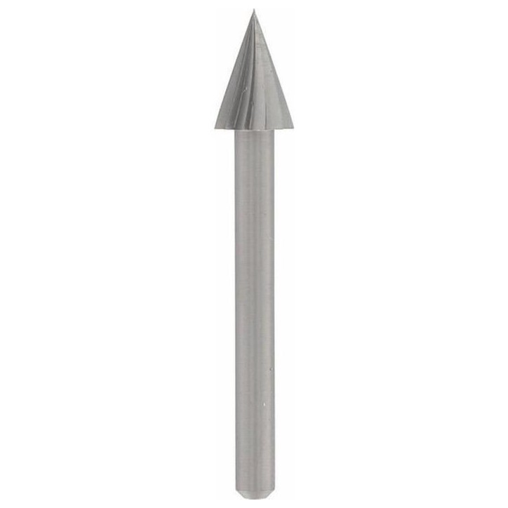 Fraises haute Vitesse - DREMEL - Lot de 2 (Acier, Ø 6,4mm, Sculpter et Graver) Fraises haute Vitesse - DREMEL - Lot de 2 (Acier, Ø 6,4mm, Sculpter et Graver)