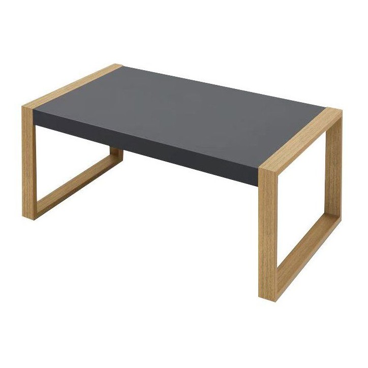 Salon de jardin d'angle - Aluminium effet bois - PUERTOCOR - 5 personnes + table basse Salon de jardin d'angle - Aluminium effet bois - PUERTOCOR - 5 personnes + table basse