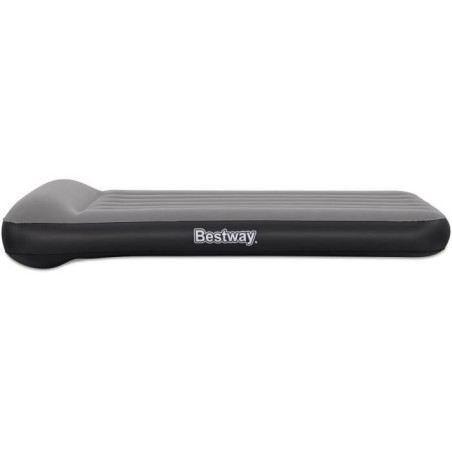 Matelas gonflable - BESTWAY - 671BQ - Tritech Twin - 1 personne, pompe USB intégrée, 1,88 m x 99 cm x 30 cm