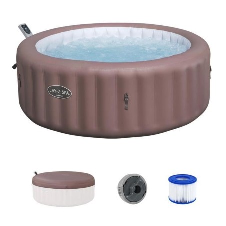 Spa gonflable BESTWAY - Lay-Z-Spa Hawaii - 140 airjets - 196 x 71 cm -