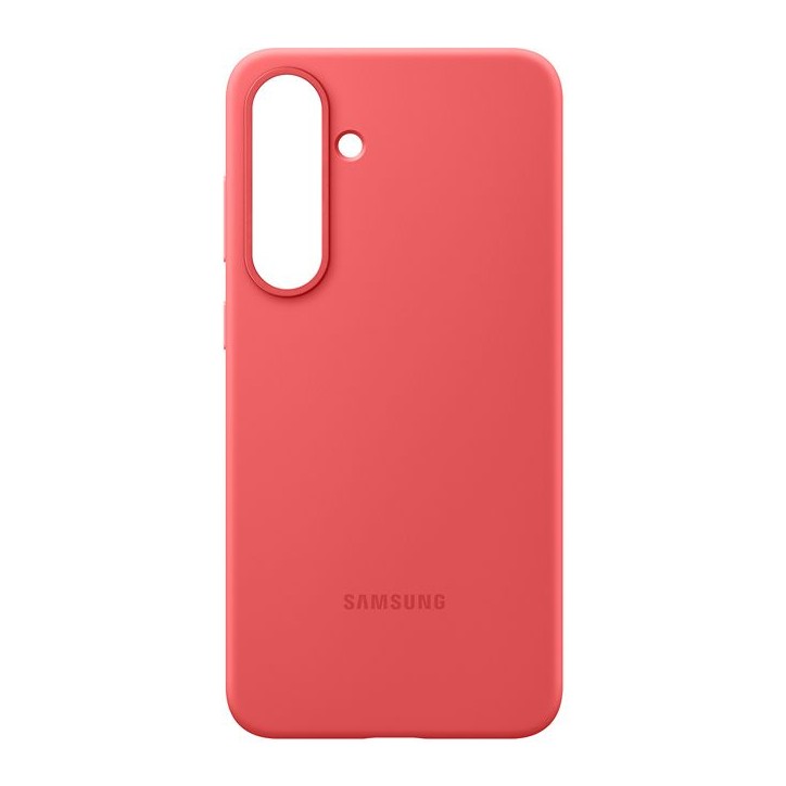 Coque de protection - Samsung - Galaxy S25 Plus - Silicone Souple - Rouge - Protection Résistante Coque de protection - Samsung - Galaxy S25 Plus - Silicone Souple - Rouge - Protection Résistante