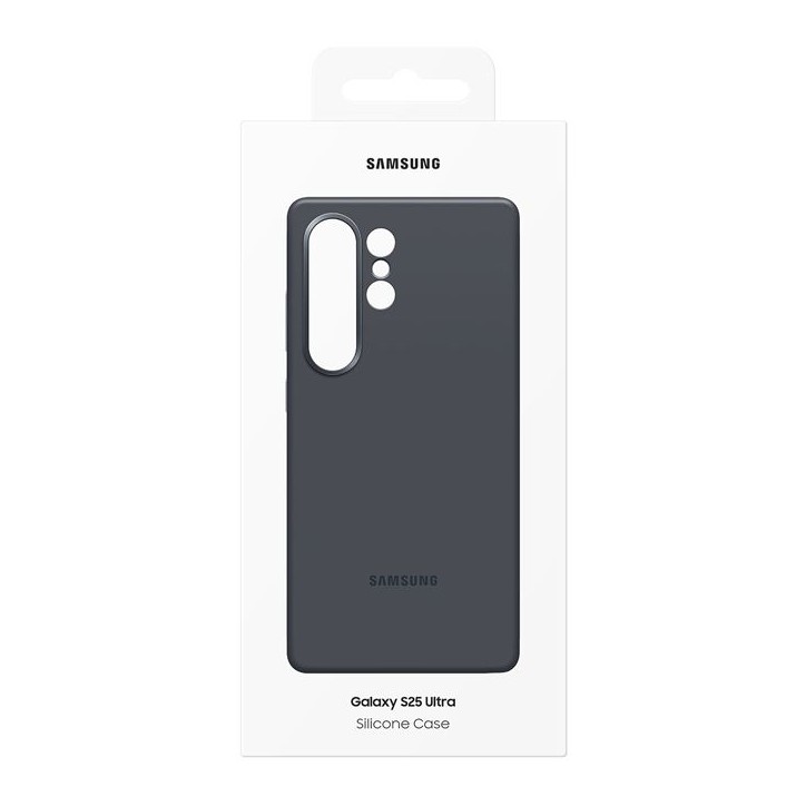 Coque silicone Galaxy S25 Ultra Noir