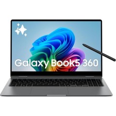 PC portable - SAMSUNG - Galaxy Book5 360 - 15,6 - Intel Core Ultra 5 -