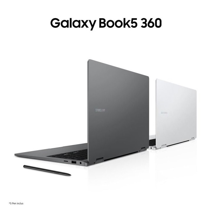 PC Portable - Samsung - Galaxy book 5 360 - Intel Core Ultra 7 - 16Go RAM - 1To SSD - Anthracite - AZERTY PC Portable - Samsung - Galaxy book 5 360 - Intel Core Ultra 7 - 16Go RAM - 1To SSD - Anthracite - AZERTY
