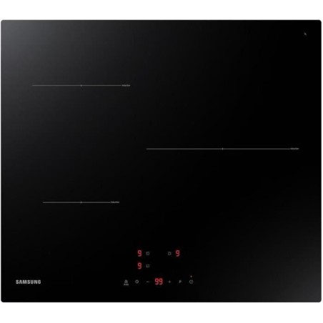 Table induction SAMSUNG NZ63T3706A1/UR - 3 foyers - L59 cm - Zone 28cm