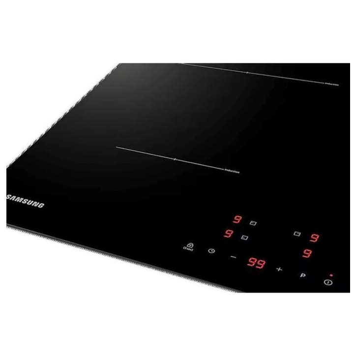 Table induction SAMSUNG NZ63T3706A1/UR - 3 foyers - L59 cm - Zone 28cm Table induction SAMSUNG NZ63T3706A1/UR - 3 foyers - L59 cm - Zone 28cm