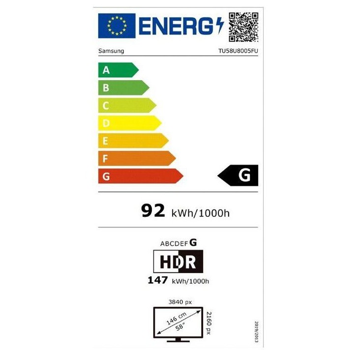 Samsung 58U8095F - TV LED 58 (147 cm) - 4K UHD 3840x2160 - Gaming Hub - Smart TV - 3xHDMI - WiFi Samsung 58U8095F - TV LED 58 (147 cm) - 4K UHD 3840x2160 - Gaming Hub - Smart TV - 3xHDMI - WiFi