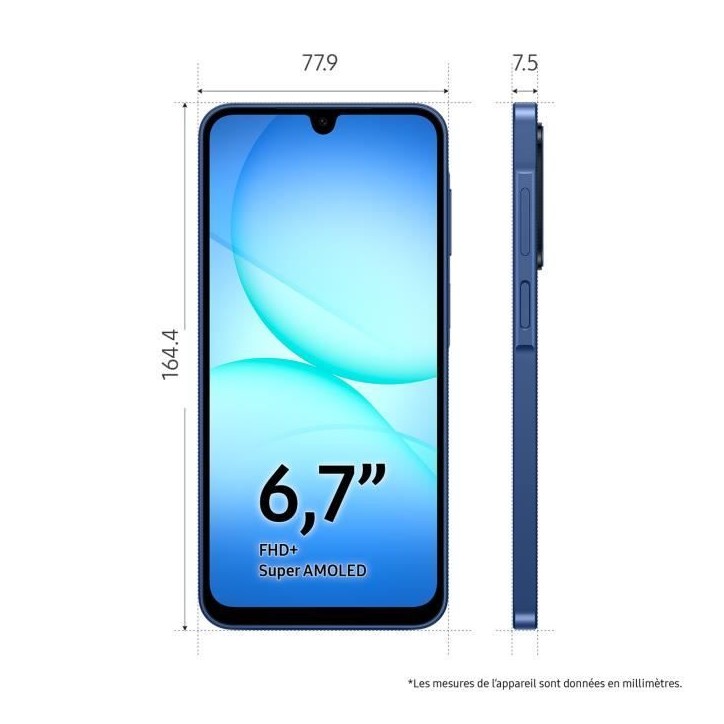 SAMSUNG A17 5G Bleu 128 Go