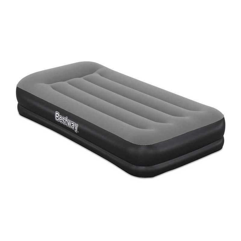 Matelas gonflable - BESTWAY - 671BT - Tritech Twin - 1 personne, pompe Matelas gonflable - BESTWAY - 671BT - Tritech Twin - 1 personne, pompe