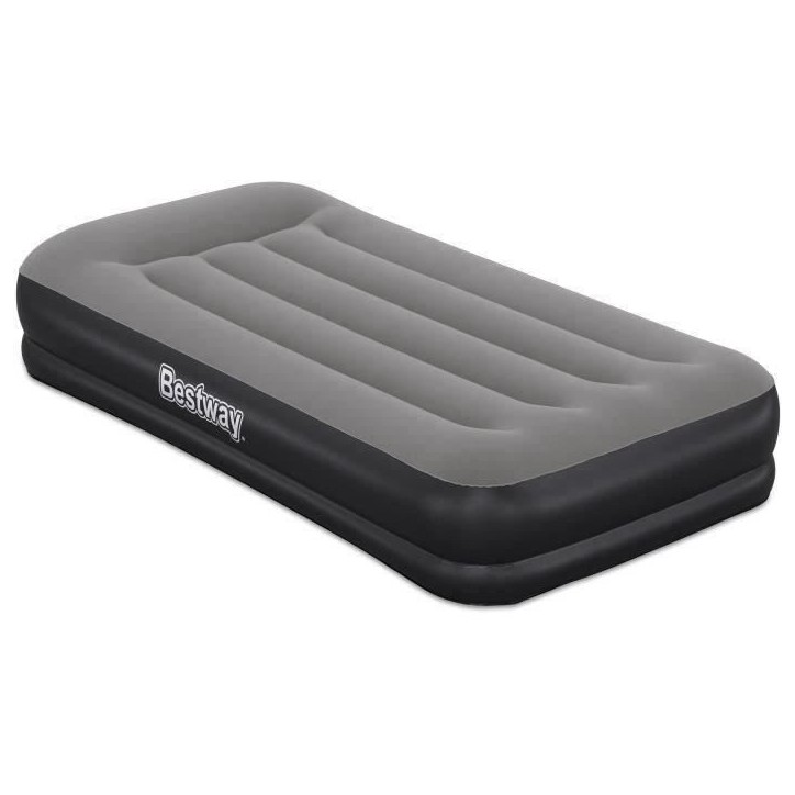 Matelas gonflable - BESTWAY - 671BT - Tritech Twin - 1 personne, pompe USB intégrée, 1,91 m x 97 cm x 36 cm Matelas gonflable - BESTWAY - 671BT - Tritech Twin - 1 personne, pompe USB intégrée, 1,91 m x 97 cm x 36 cm