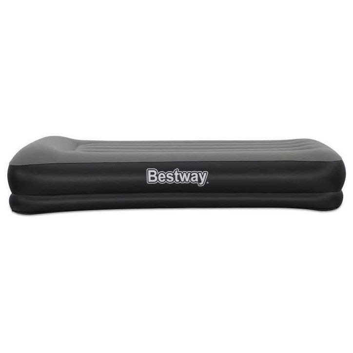 Matelas gonflable - BESTWAY - 671BT - Tritech Twin - 1 personne, pompe USB intégrée, 1,91 m x 97 cm x 36 cm Matelas gonflable - BESTWAY - 671BT - Tritech Twin - 1 personne, pompe USB intégrée, 1,91 m x 97 cm x 36 cm