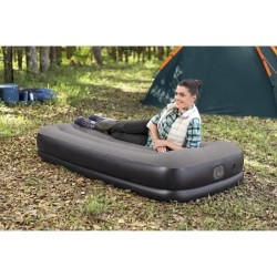 Matelas gonflable - BESTWAY - 671BT - Tritech Twin - 1 personne, pompe