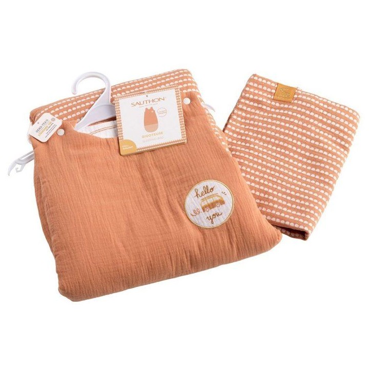 Gigoteuse chaude - SAUTHON - SUNLIGHT - 6-24 mois - 100 % Coton - Terra cotta Gigoteuse chaude - SAUTHON - SUNLIGHT - 6-24 mois - 100 % Coton - Terra cotta