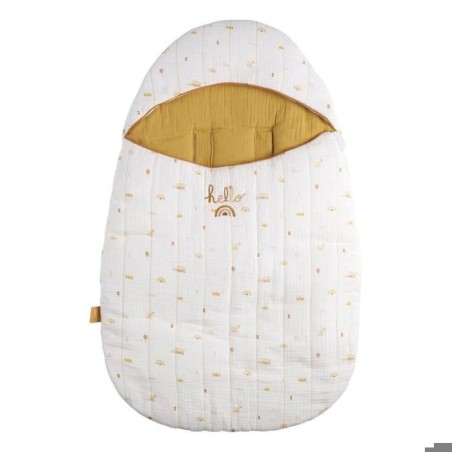 Nid d'ange - SAUTHON - SUNLIGHT - 0-4 mois - Mousseline de coton - Imp