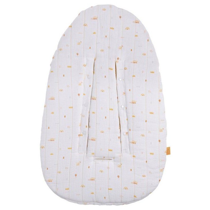 Nid d'ange - SAUTHON - SUNLIGHT - 0-4 mois - Mousseline de coton - Imprimé motif Nid d'ange - SAUTHON - SUNLIGHT - 0-4 mois - Mousseline de coton - Imprimé motif