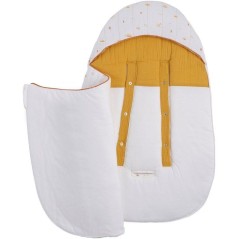Nid d'ange - SAUTHON - SUNLIGHT - 0-4 mois - Mousseline de coton - Imp