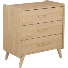 Chambre bébé duo - Lit 120 x 60 cm + Commode 3 tiroirs - Arty - SAUT
