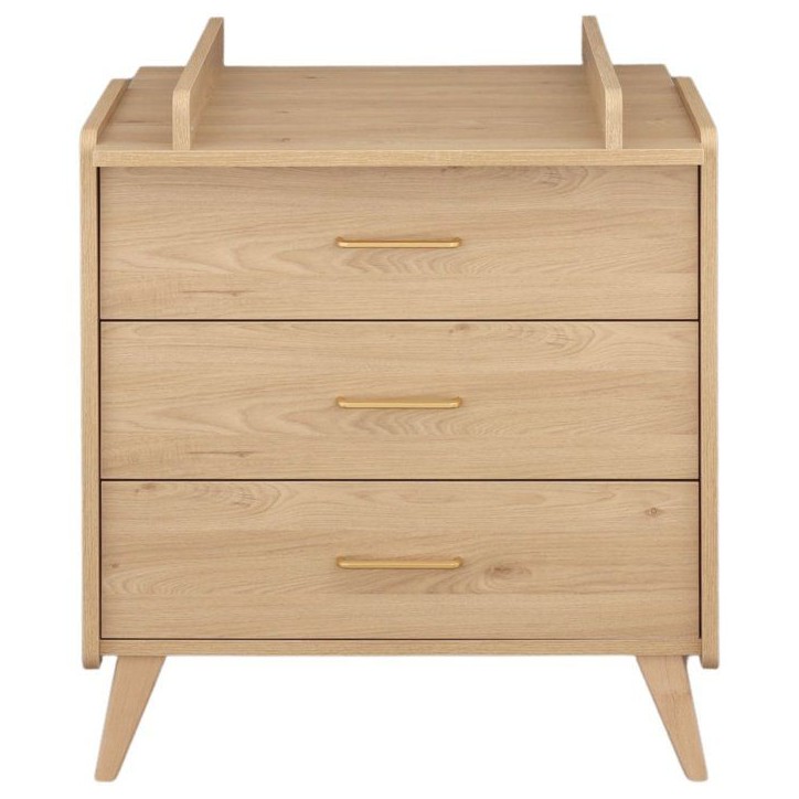Commode a langer - SAUTHON - Arty - 3 tiroirs - Chene Suave