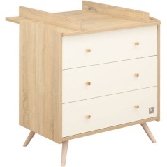 Commode a langer - SAUTHON - Access - 3 tiroirs - Surface a langer de
