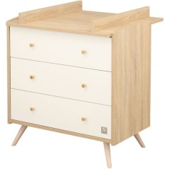 Commode a langer - SAUTHON - Access - 3 tiroirs - Surface a langer de